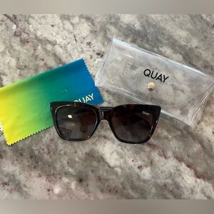 Quay tortoise shell sunglasses